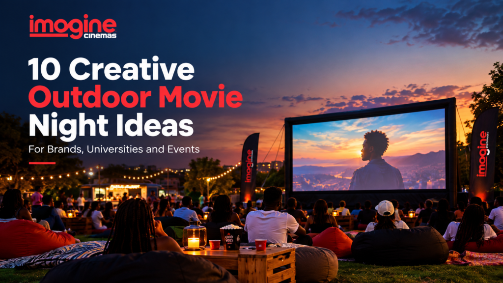 10 creative outdoor movie night ideas.